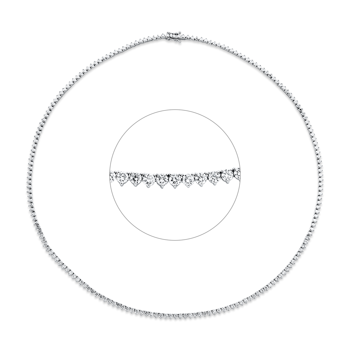 tennis necklace - 4O786