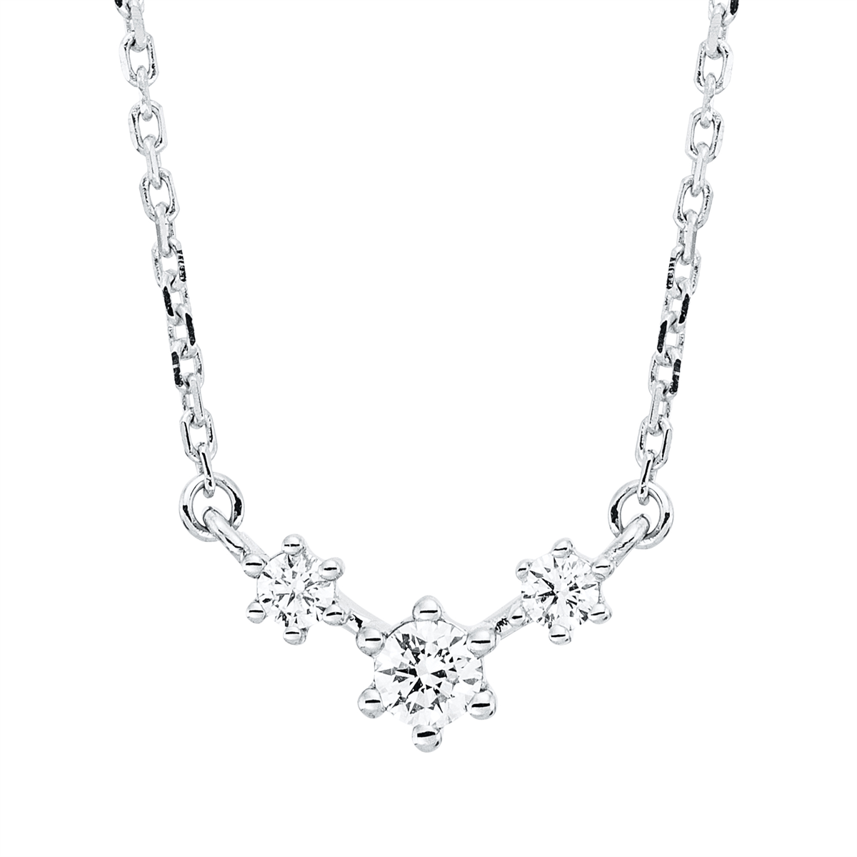 modern woman necklace - 4P073