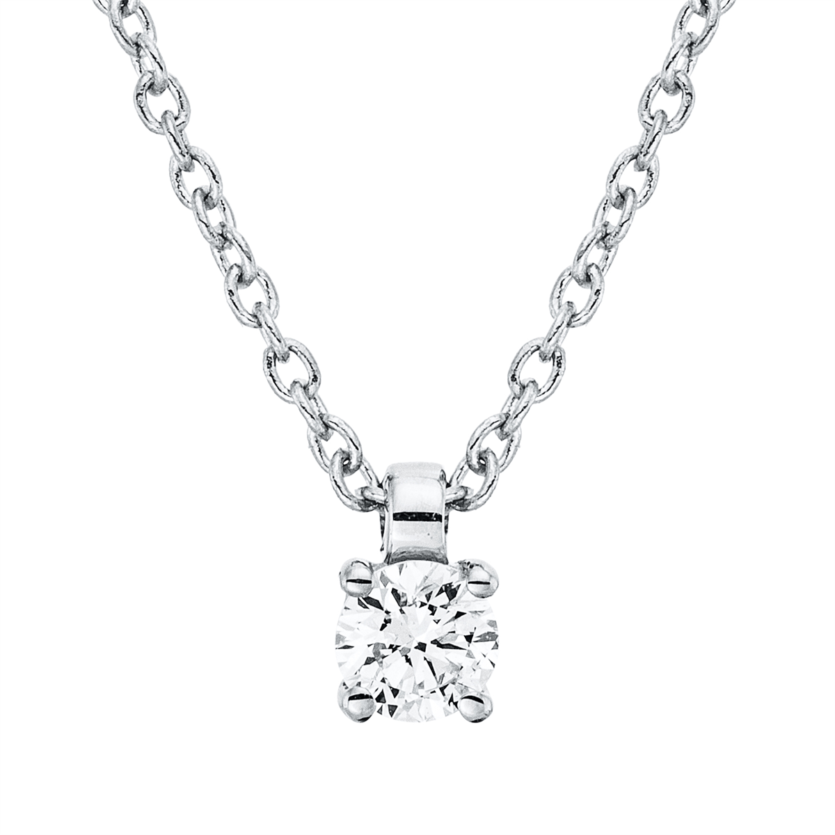 solitaire necklace - 4P104