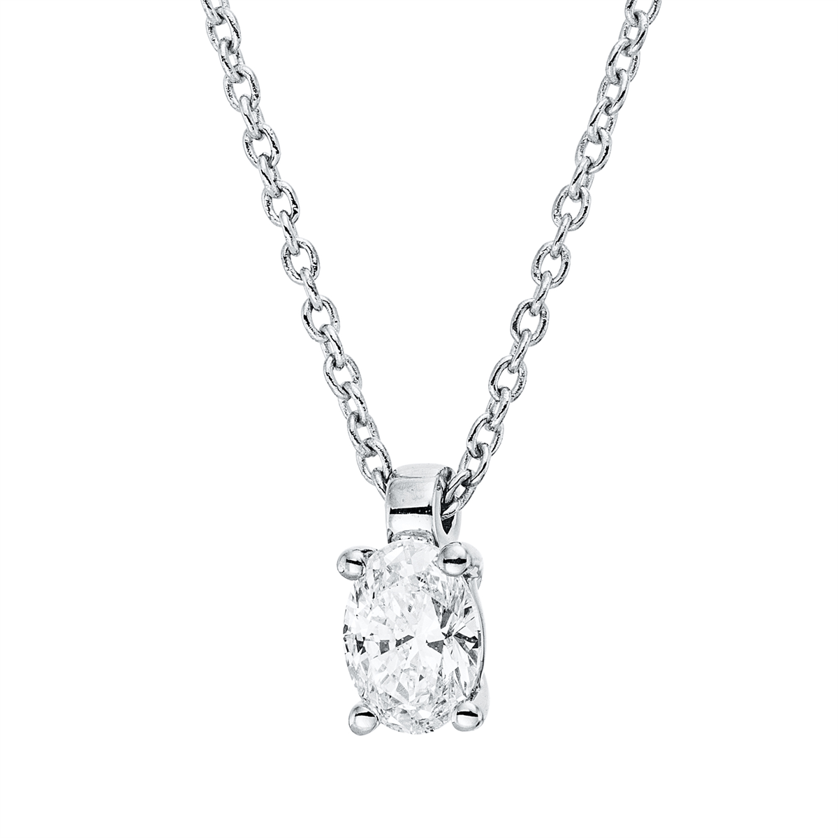 solitaire necklace - 4P114