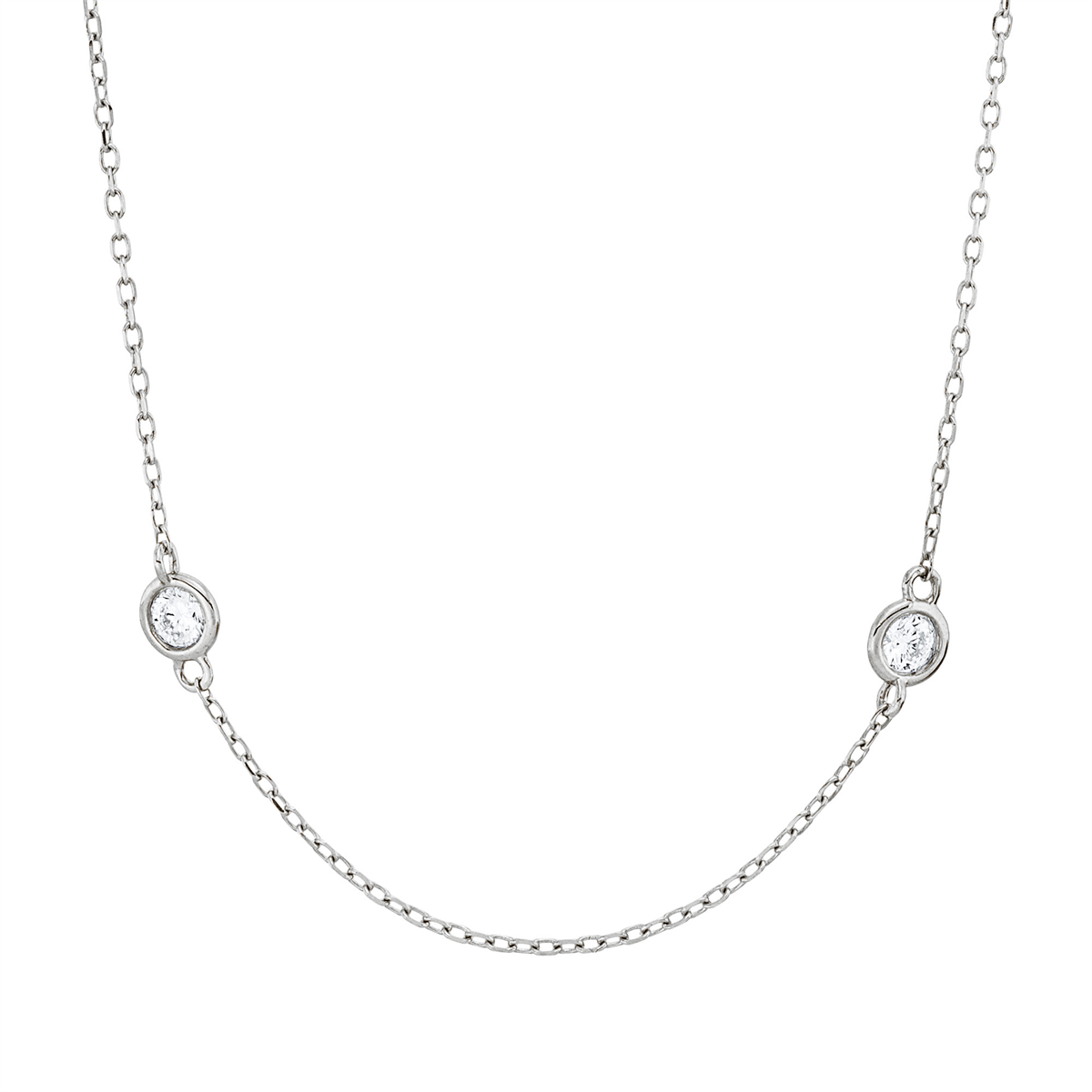 modern woman necklace - 4P316