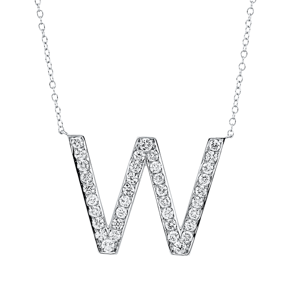 letter necklace - 4P331