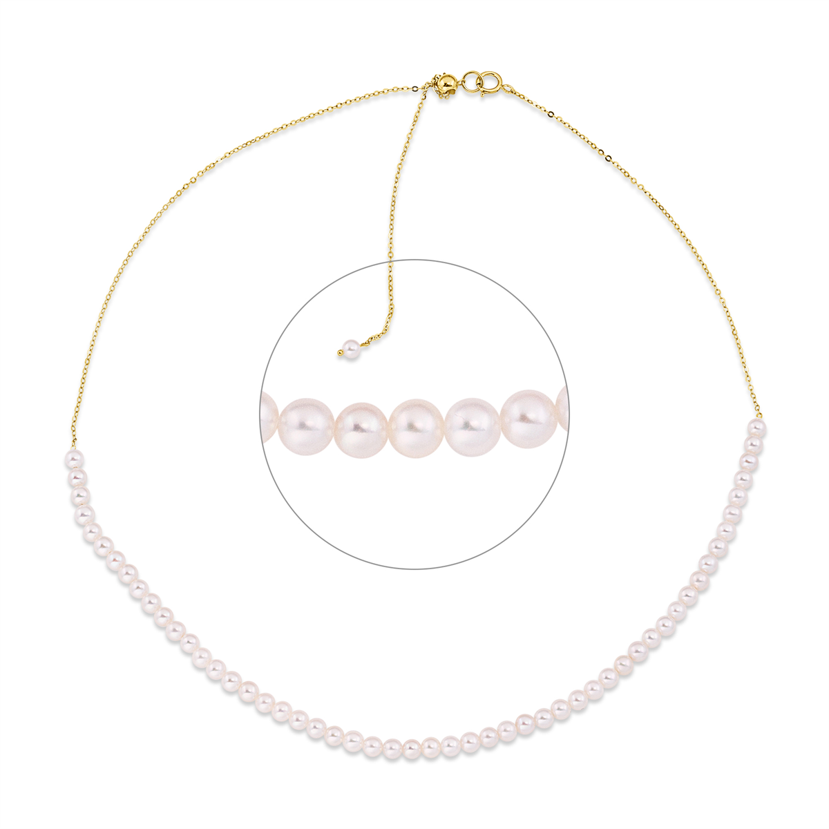 pearl necklace - 4P350