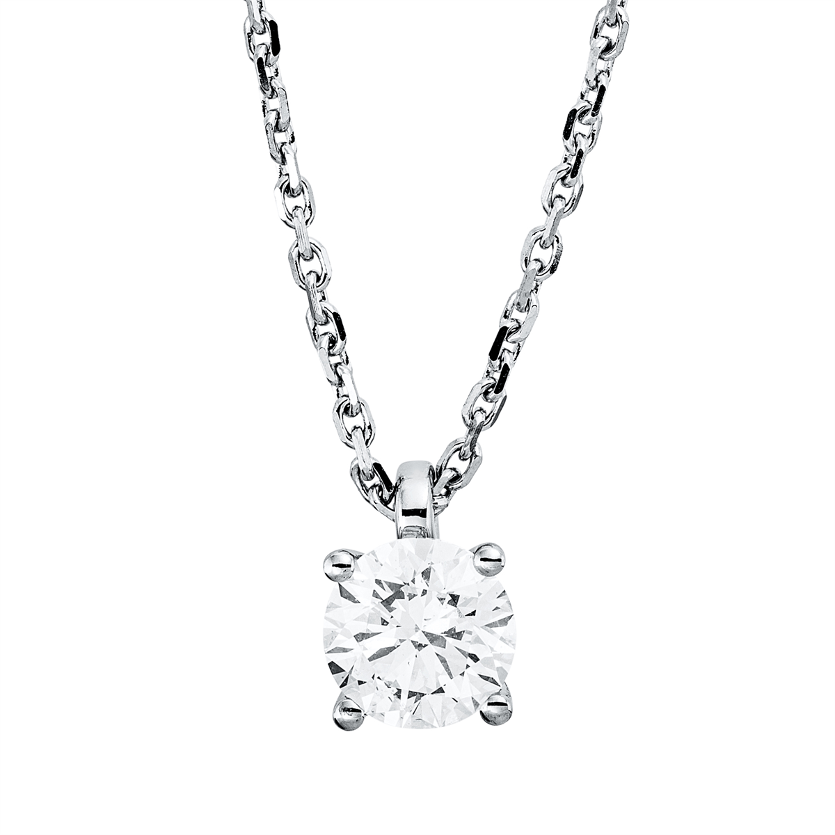 solitaire necklace - 4P388