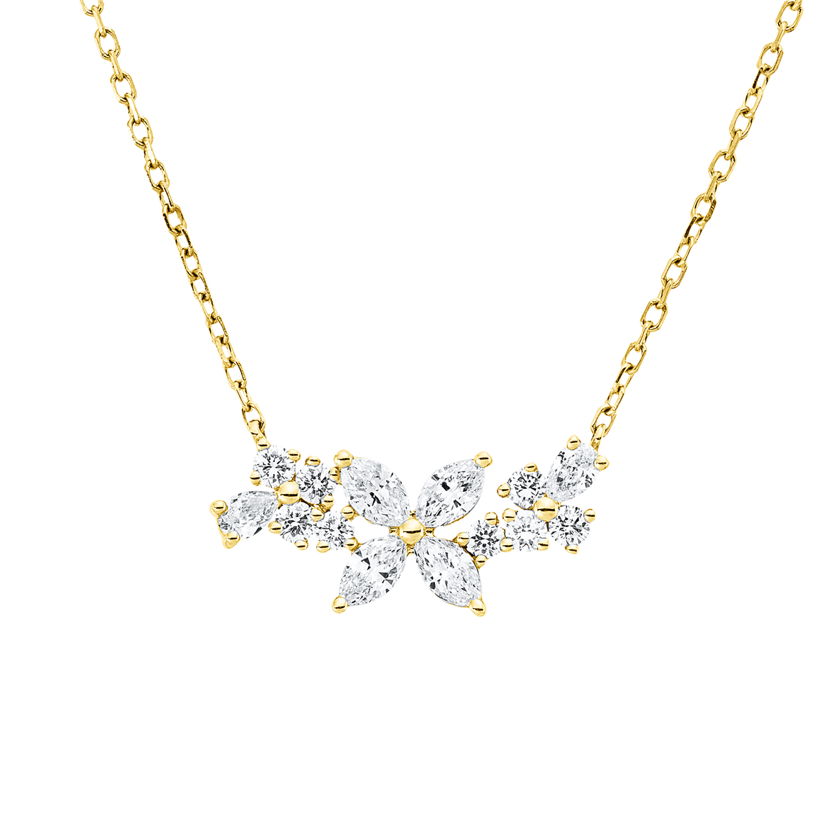 moderne damesketting - 4P442