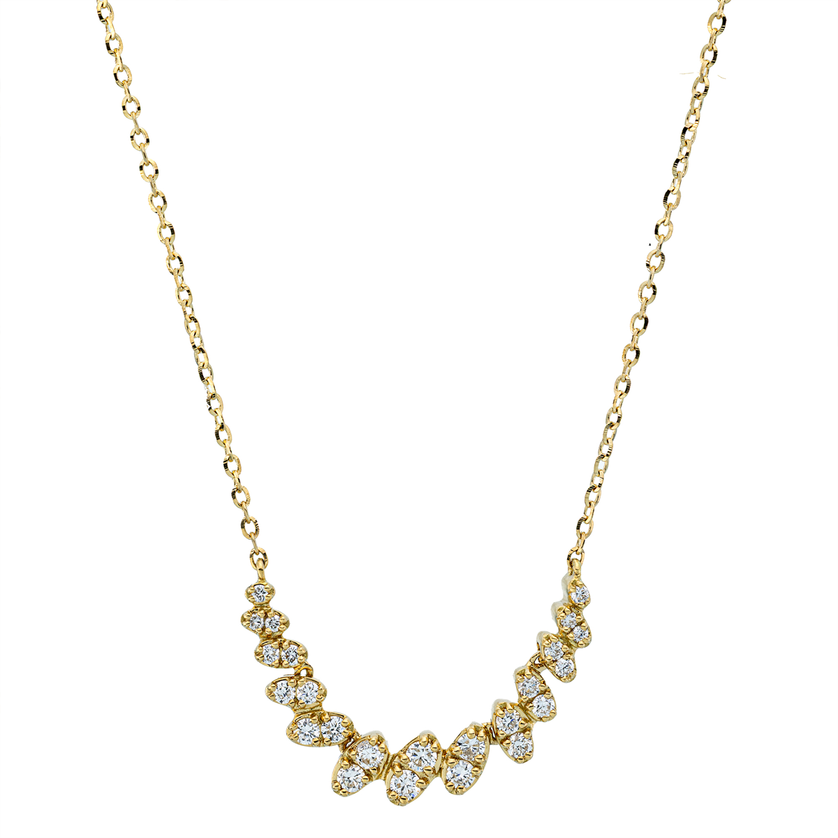 modern woman necklace - 4P651
