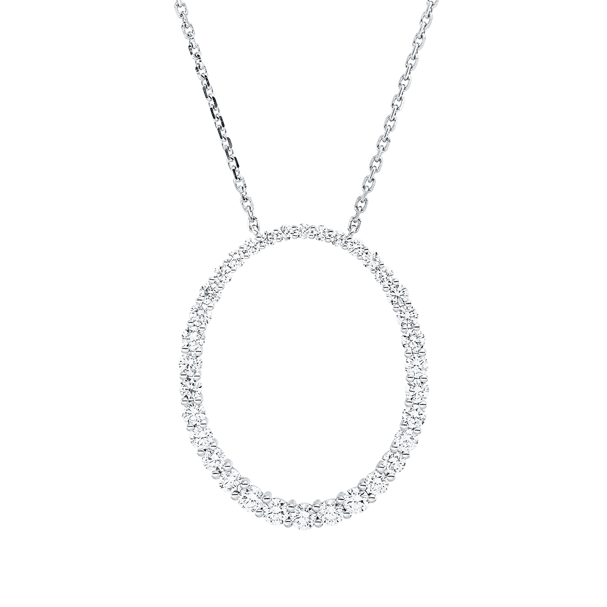 multi-stone necklace - 4P720