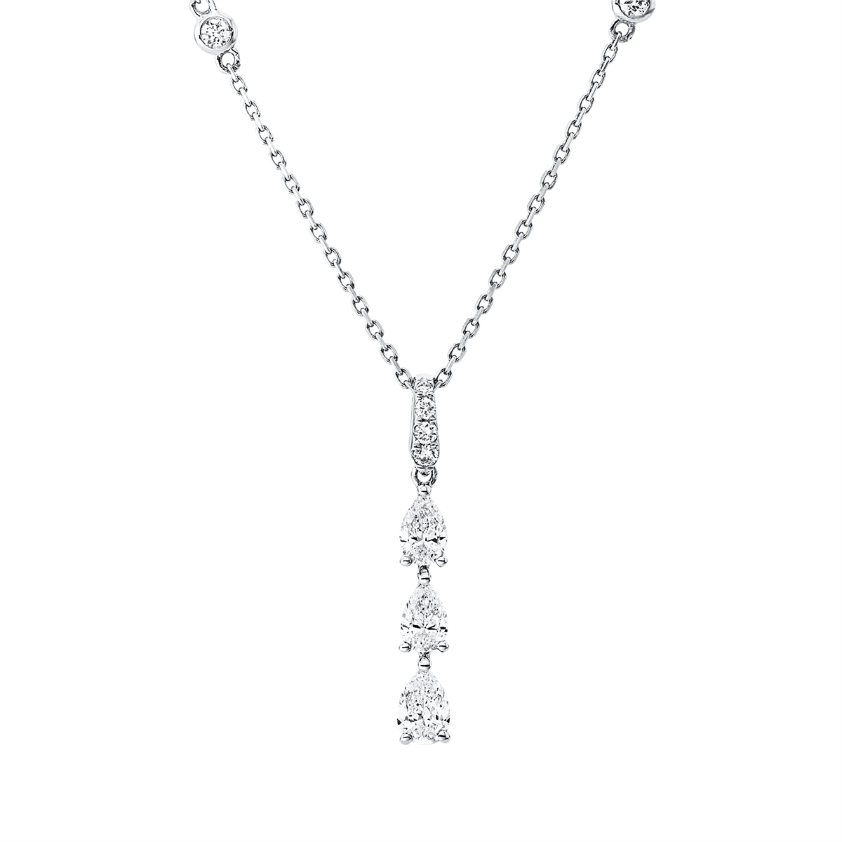 modern woman necklace - 4P811