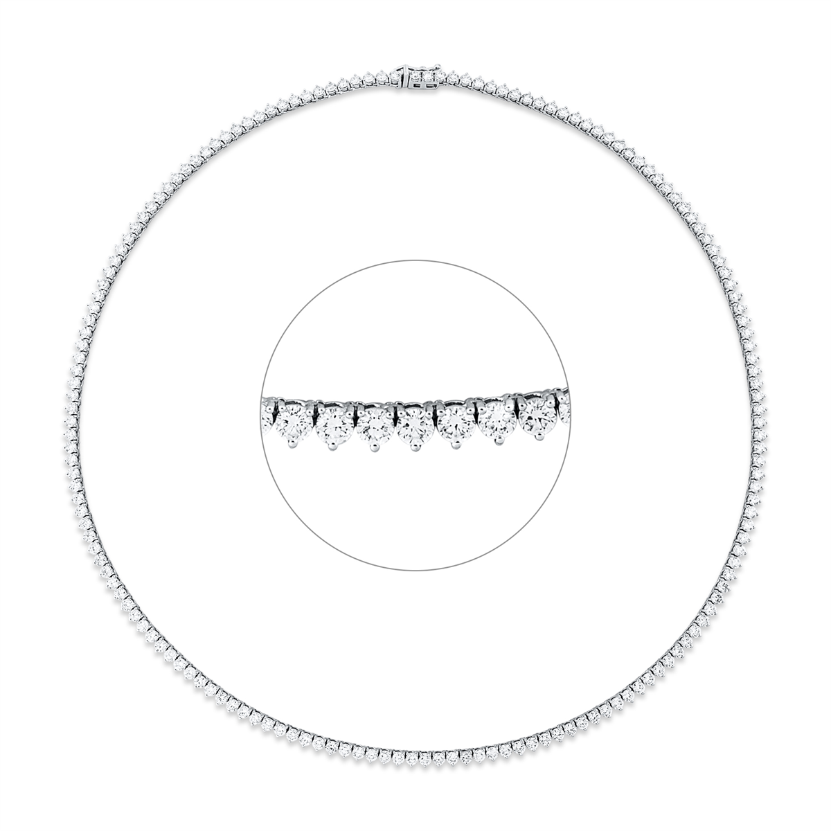 tennis necklace - 4P963