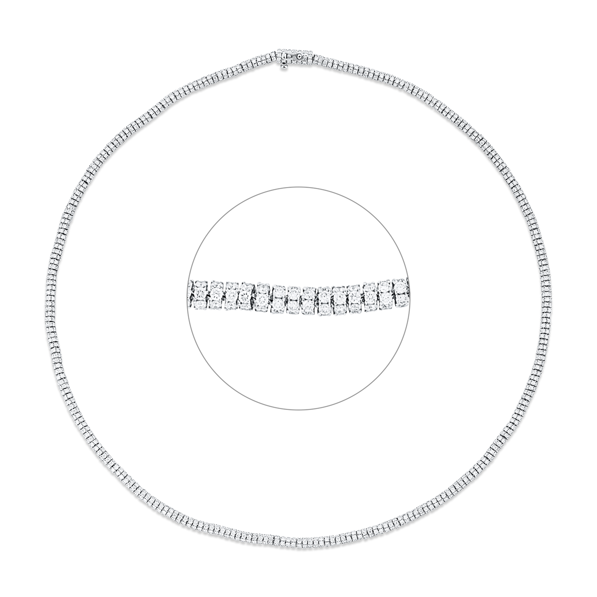 tennis necklace - 4Q019