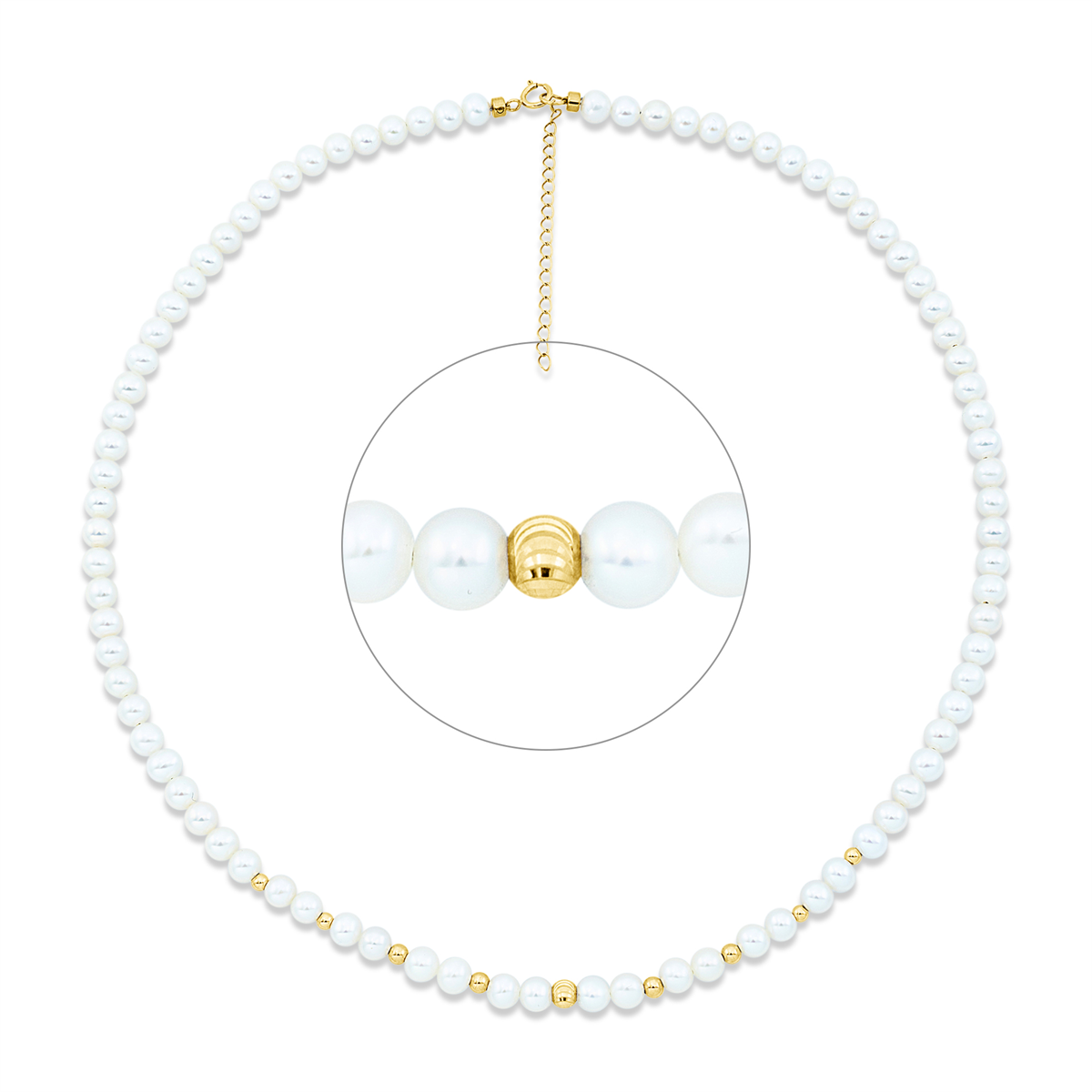 pearl necklace - 4Q086