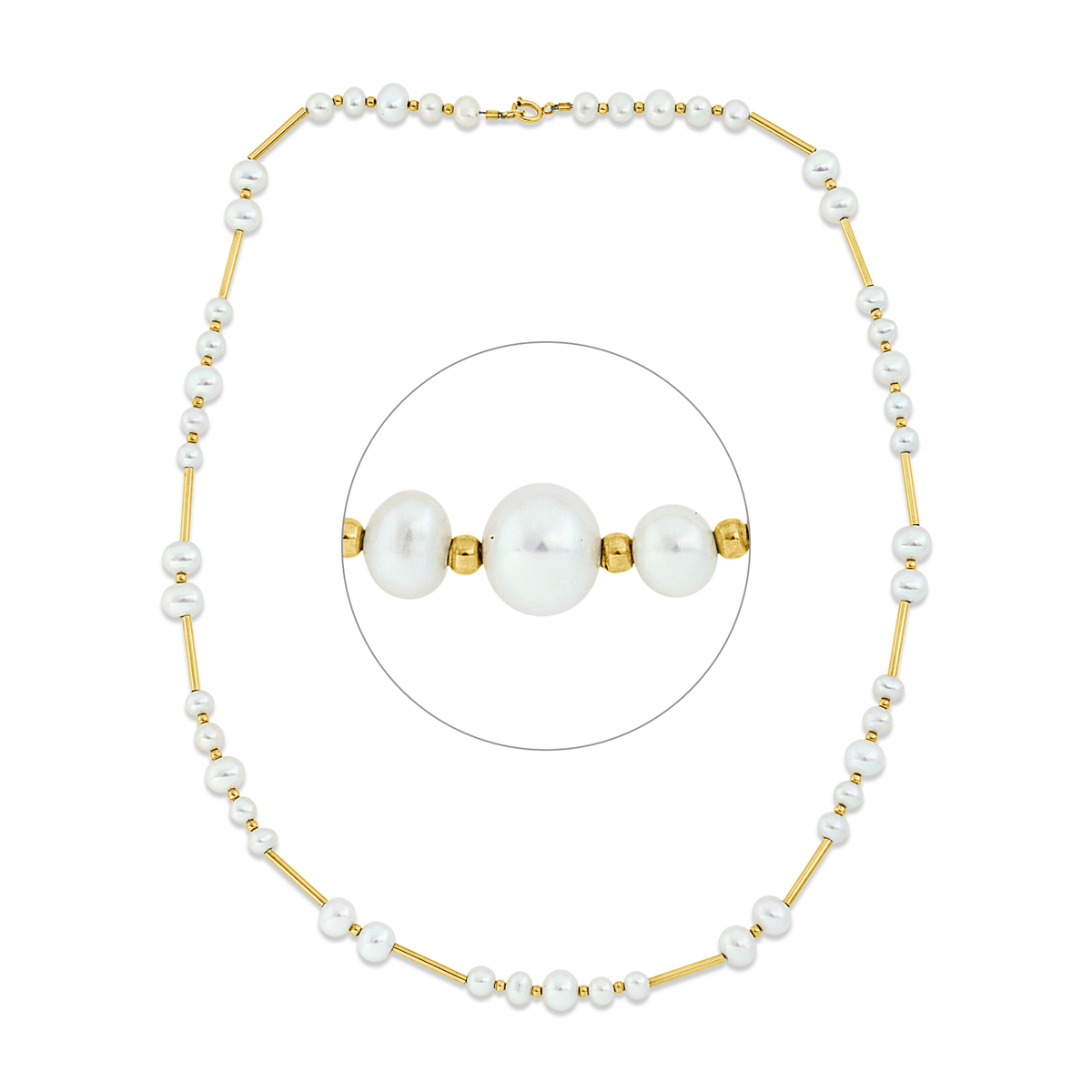 pearl necklace - 4Q098