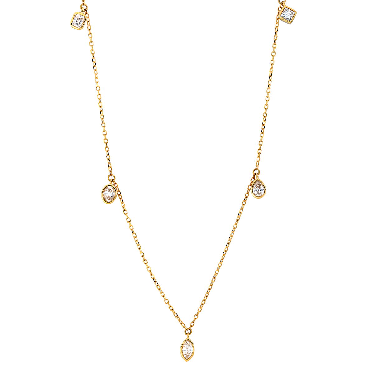 modern woman necklace - 4Q163