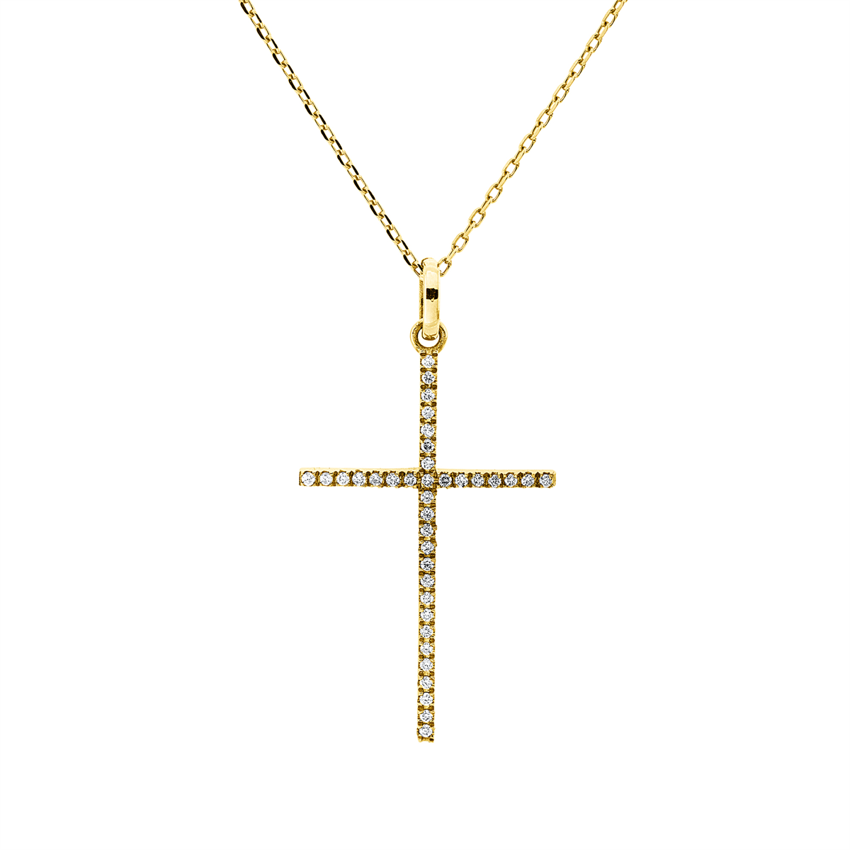 cross necklace - 4Q293