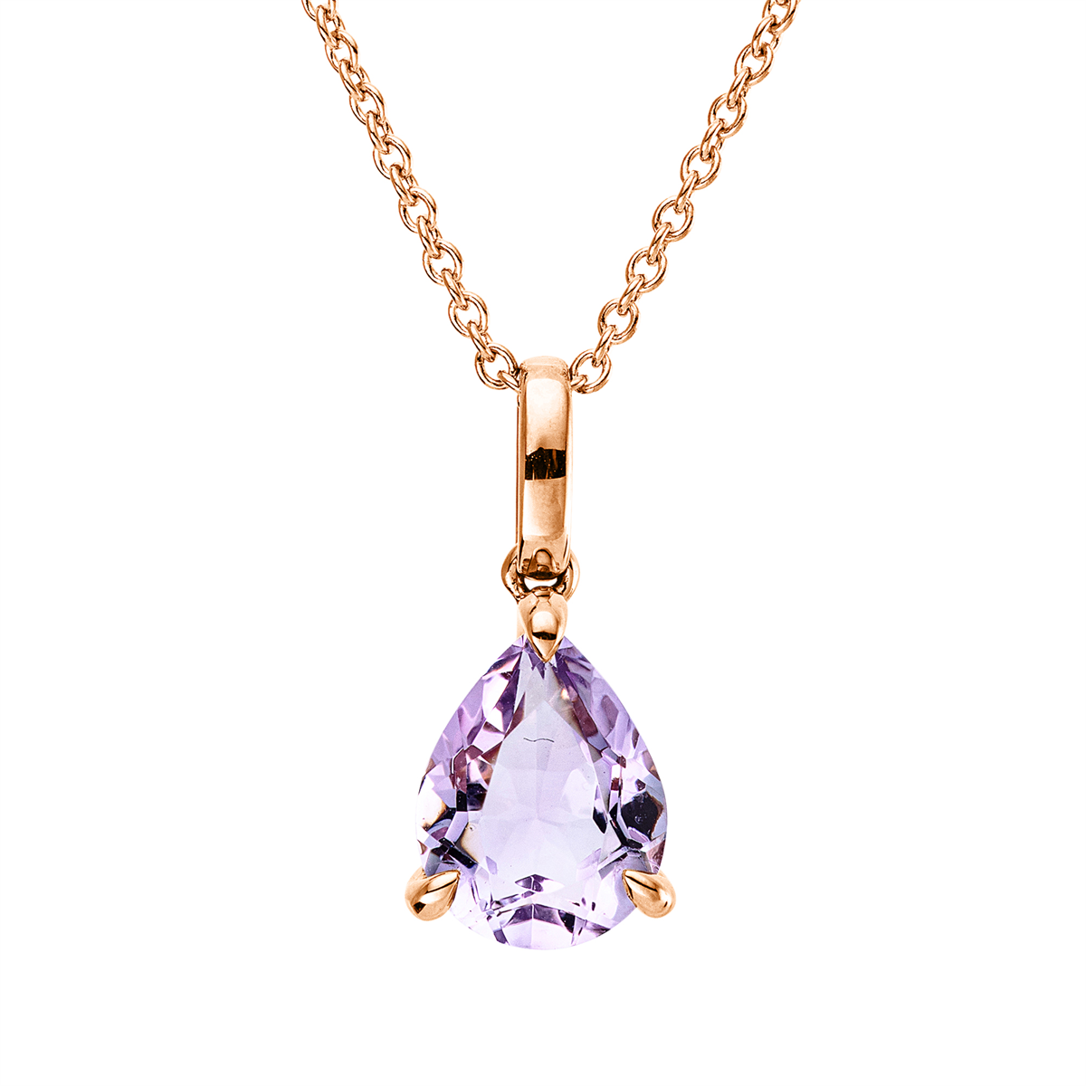 colored stone fashion necklace - 4Q323