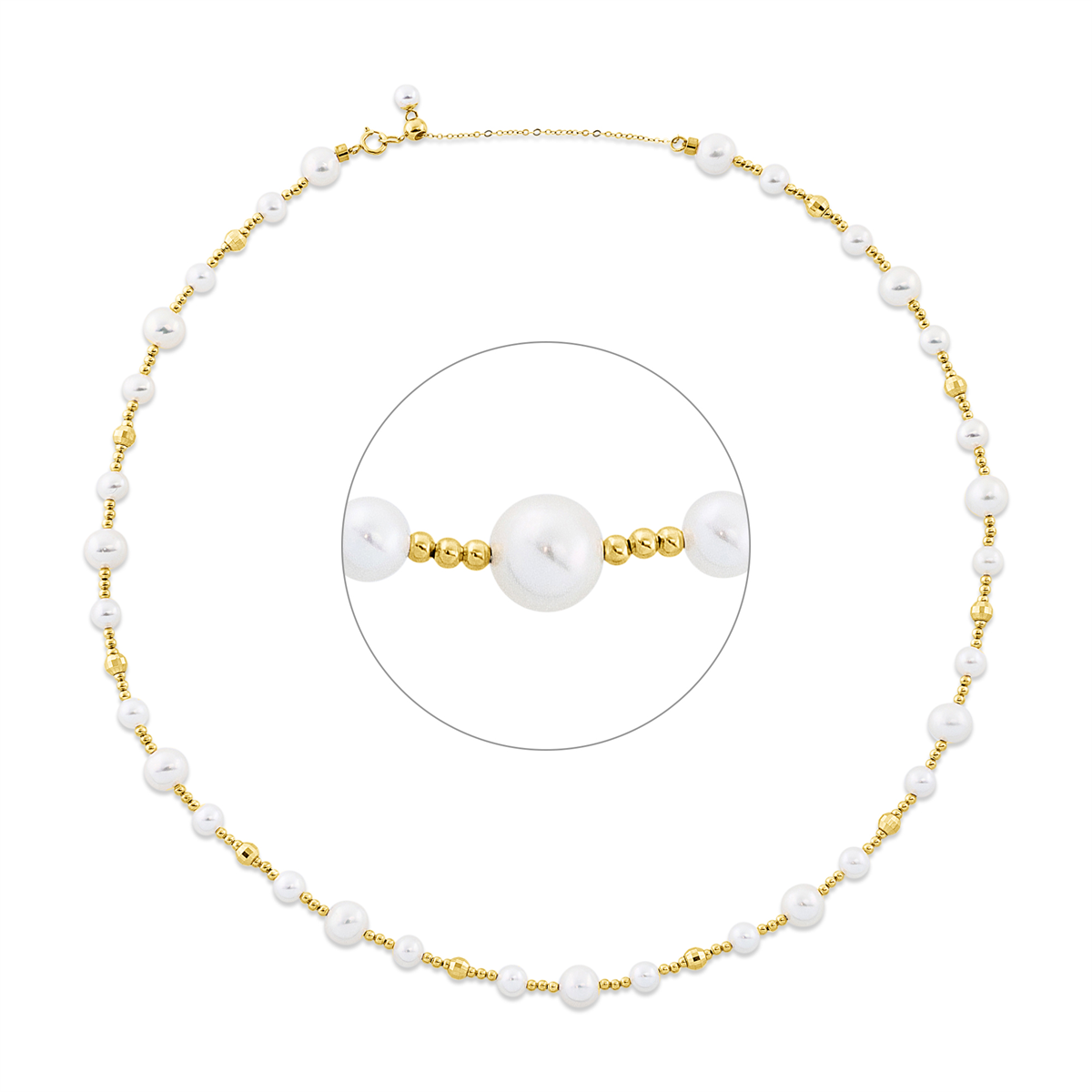 pearl necklace - 4Q611