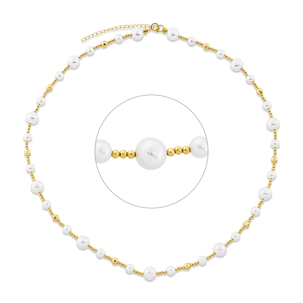 pearl necklace - 4Q613