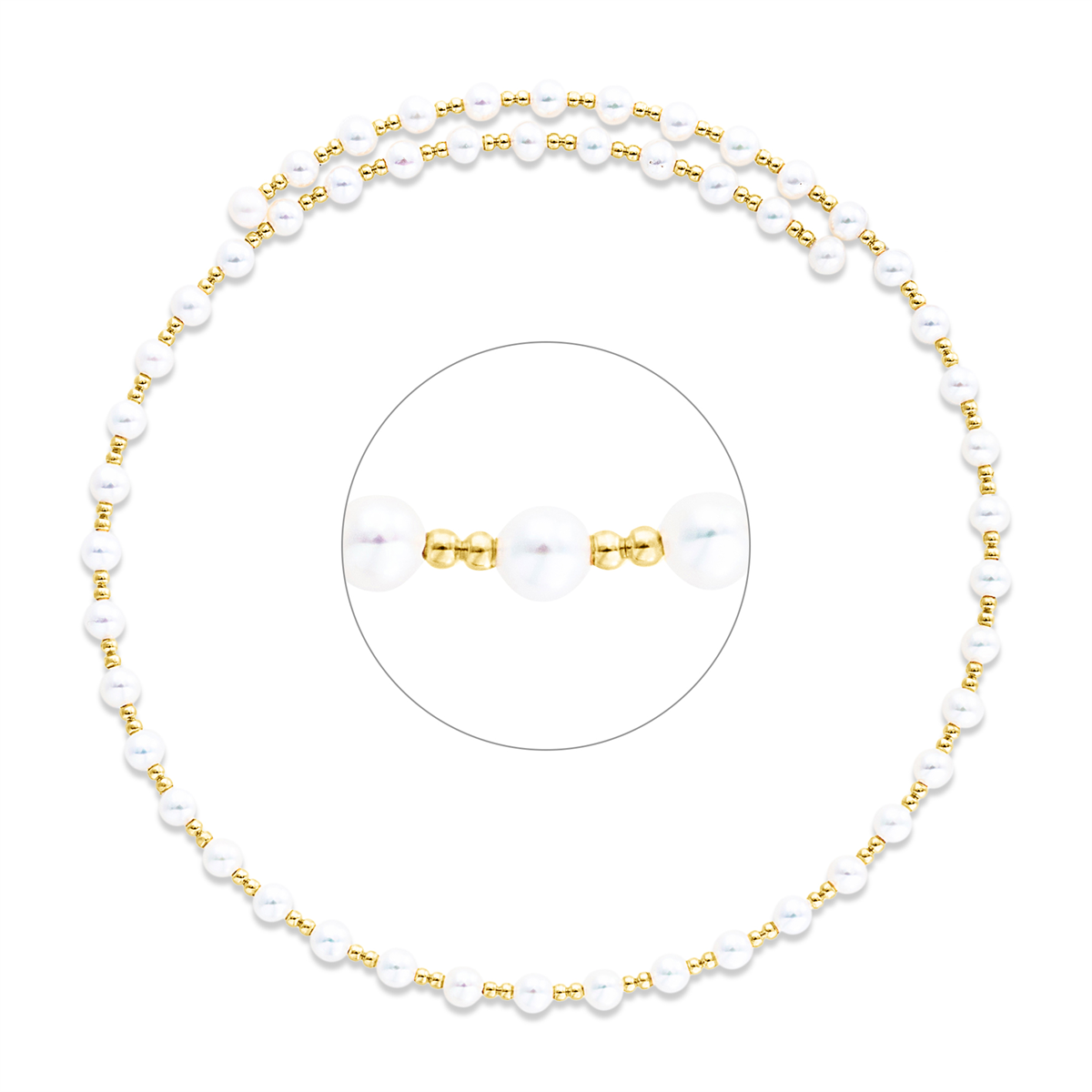 pearl necklace - 4Q712