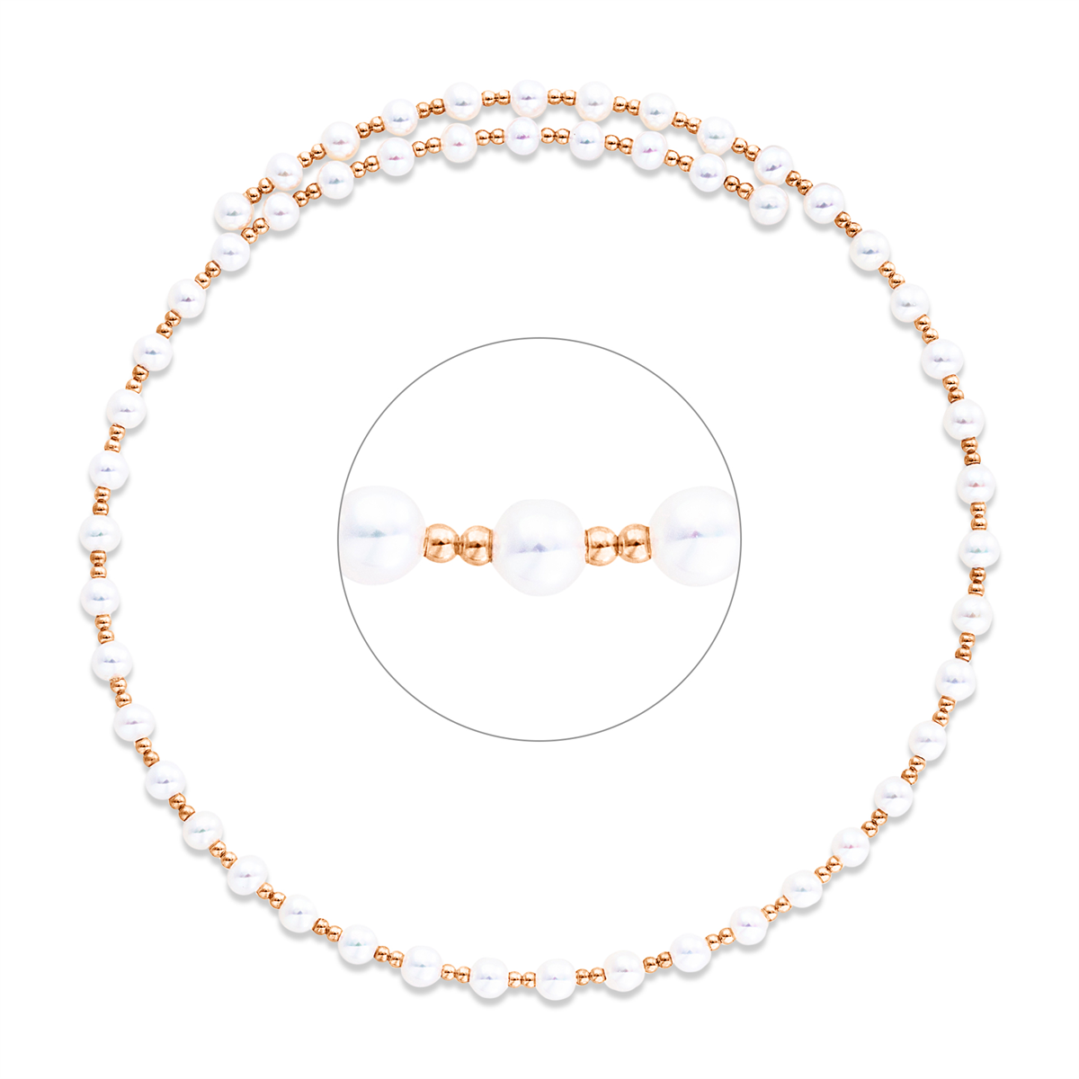 pearl necklace - 4Q713
