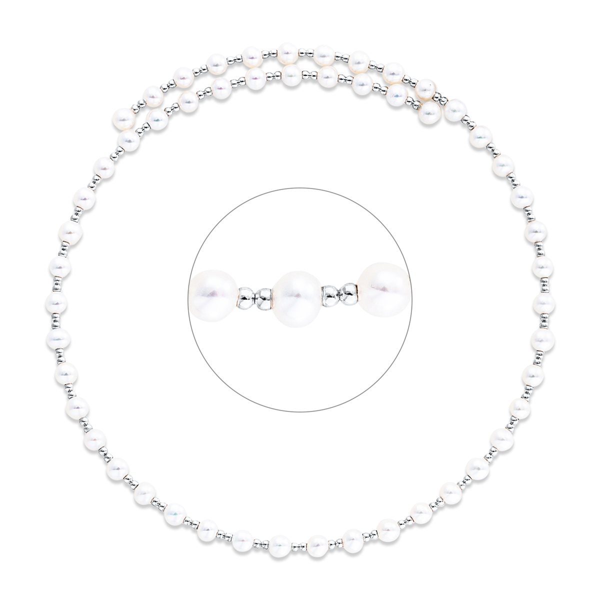 pearl necklace - 4Q714