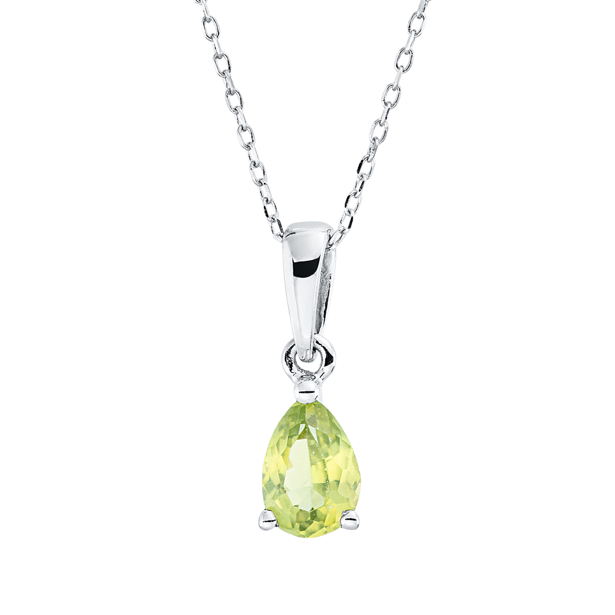 colored stone fashion necklace - 4Q943