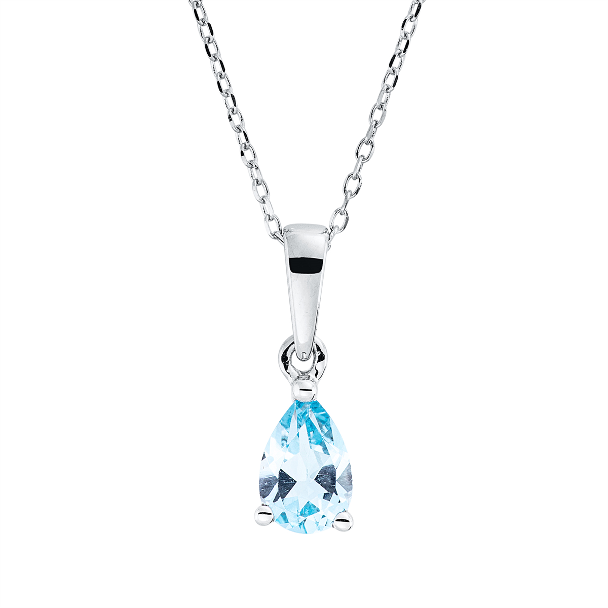 colored stone fashion necklace - 4Q944