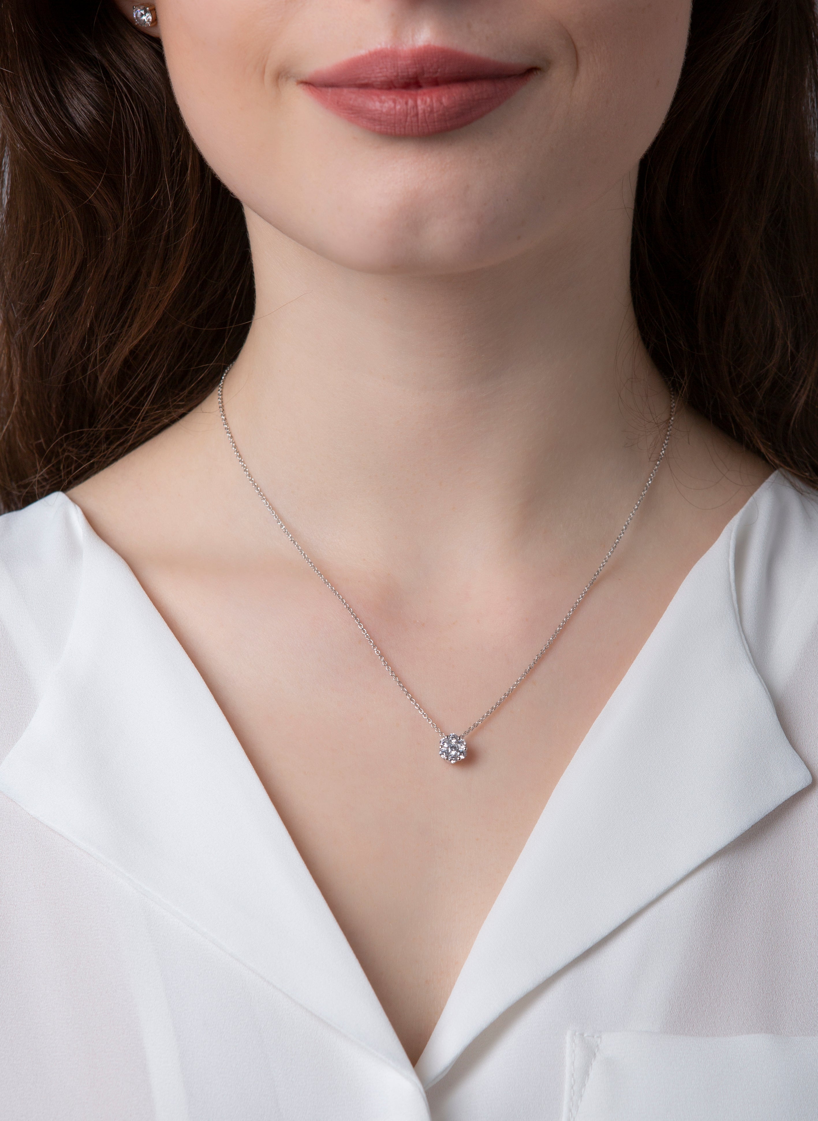 illusie klassieke ketting - 4A213
