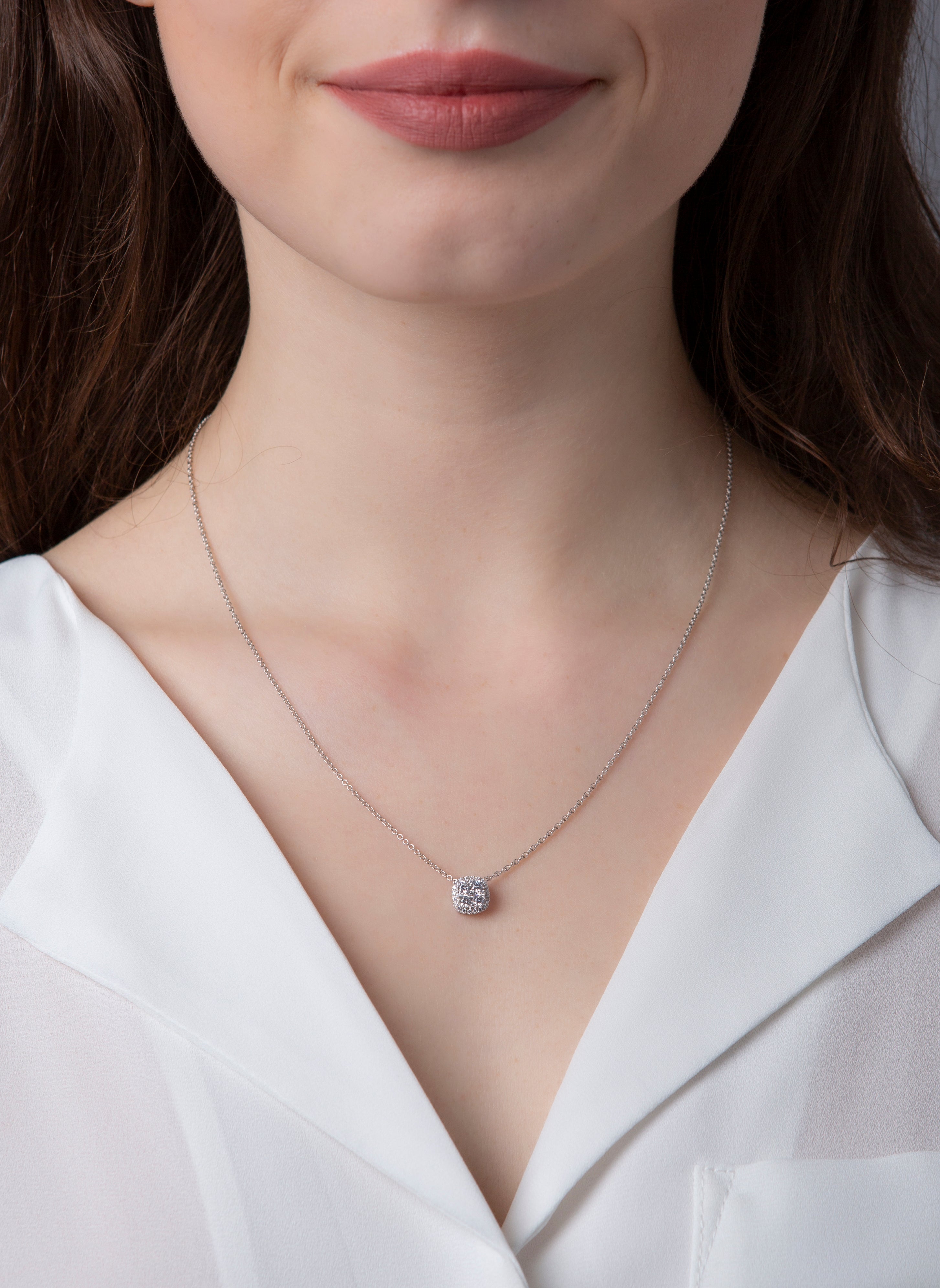 illusie klassieke ketting - 4F365