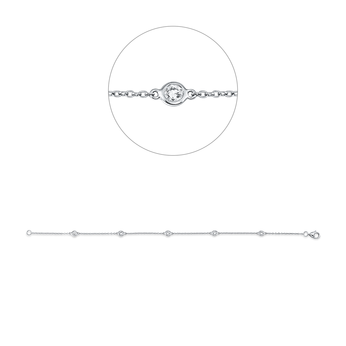 moderne damesarmband - 5A969