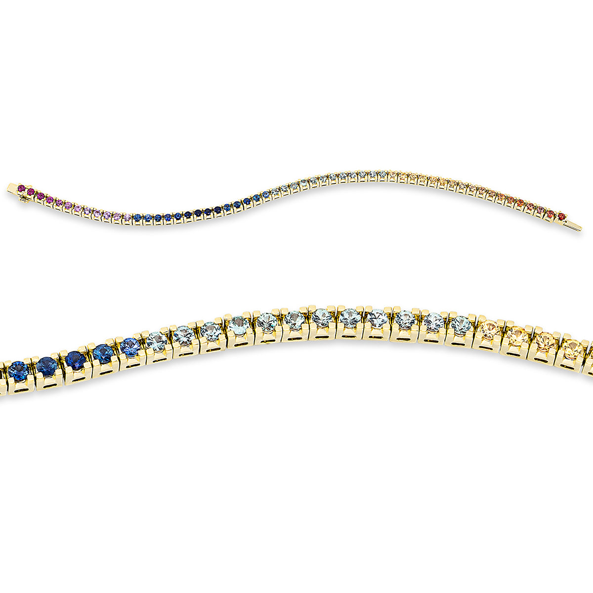 rainbow & multicolor bracelet - 5D452