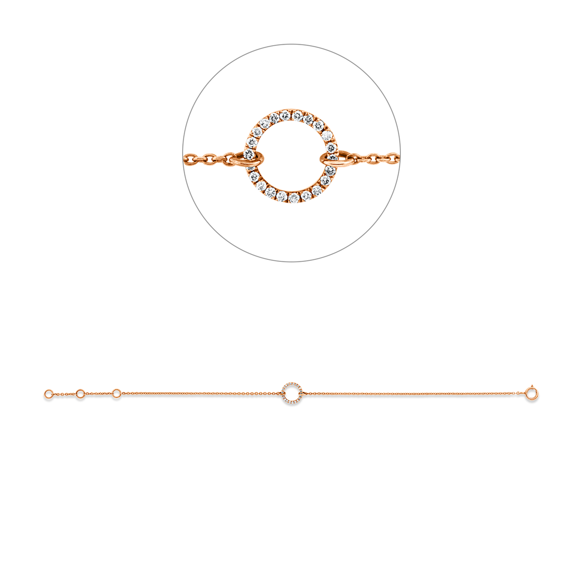 modern woman bracelet - 5F138