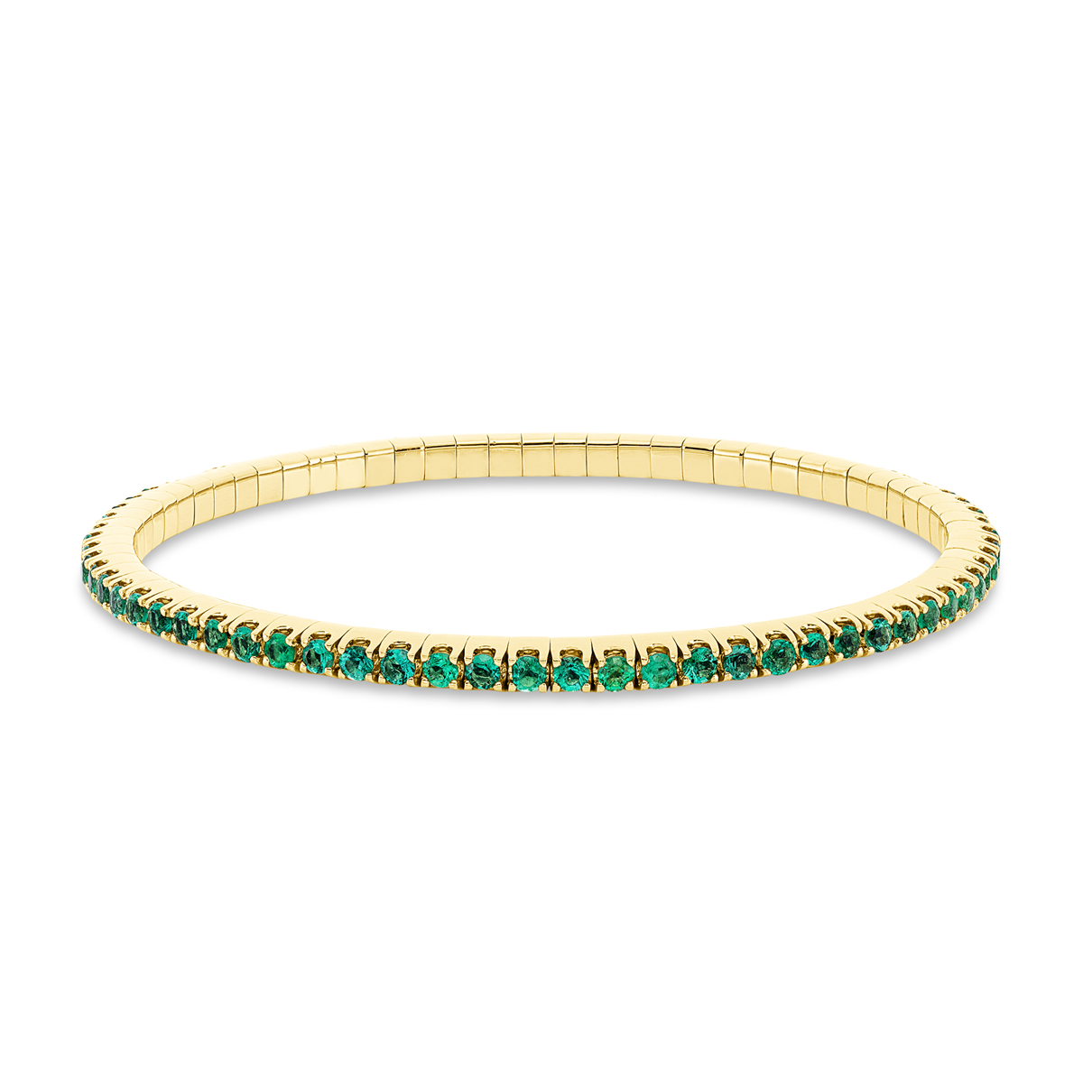 gekleurde stenen klassieke armband - 5F227