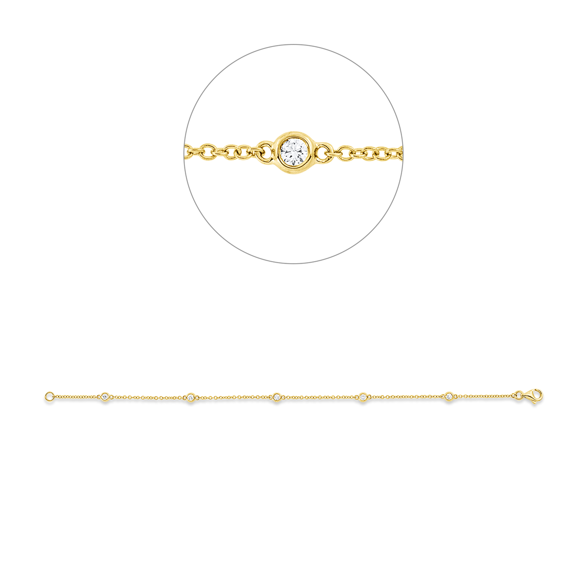 modern woman bracelet - 5F604