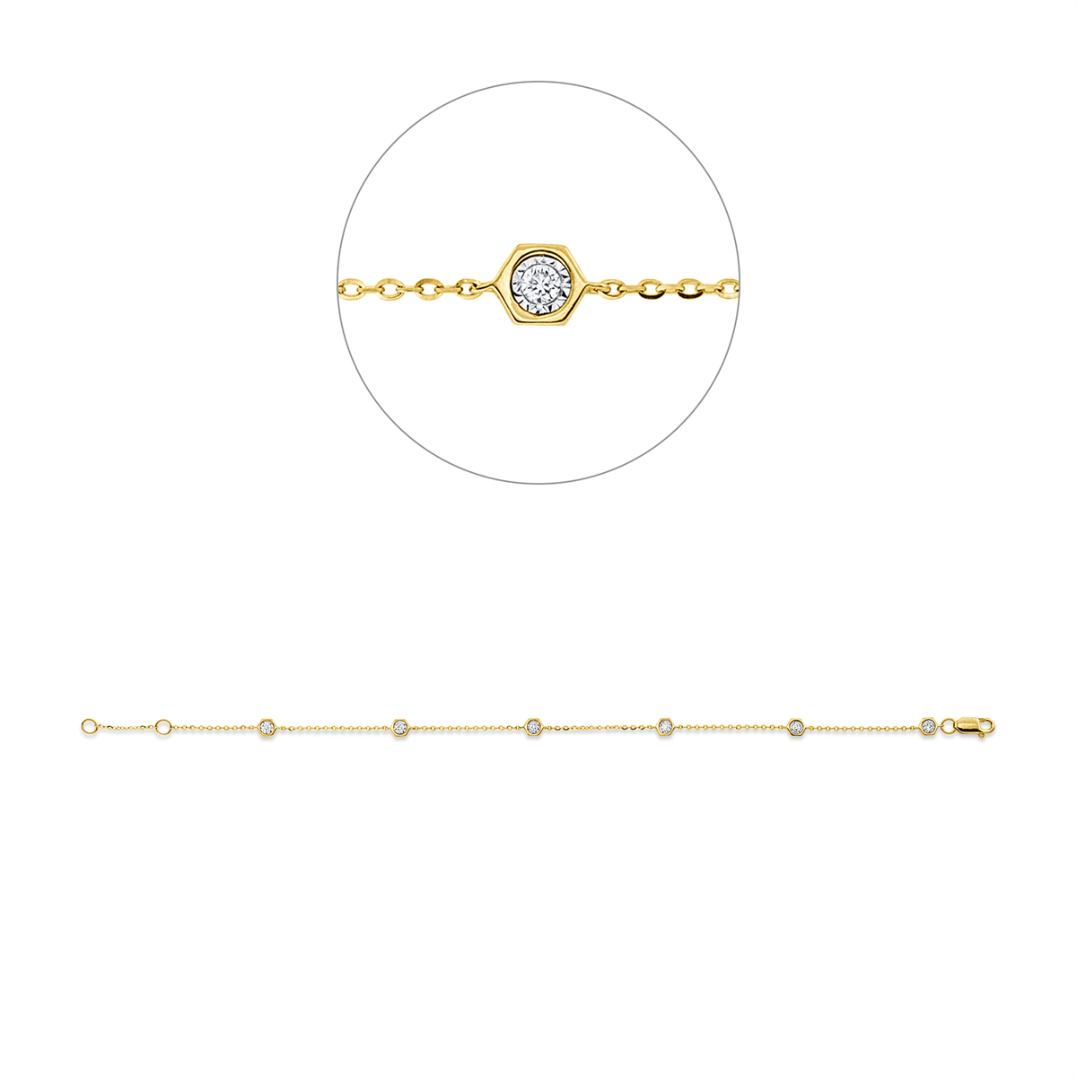 modern woman bracelet - 5F727