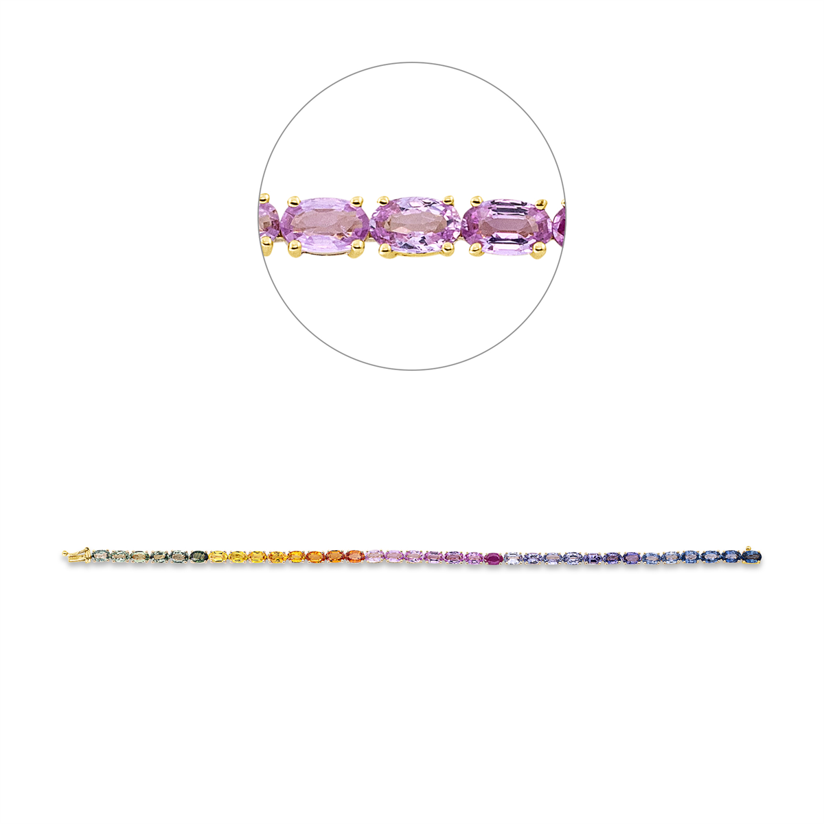 rainbow & multicolor bracelet - 5F774