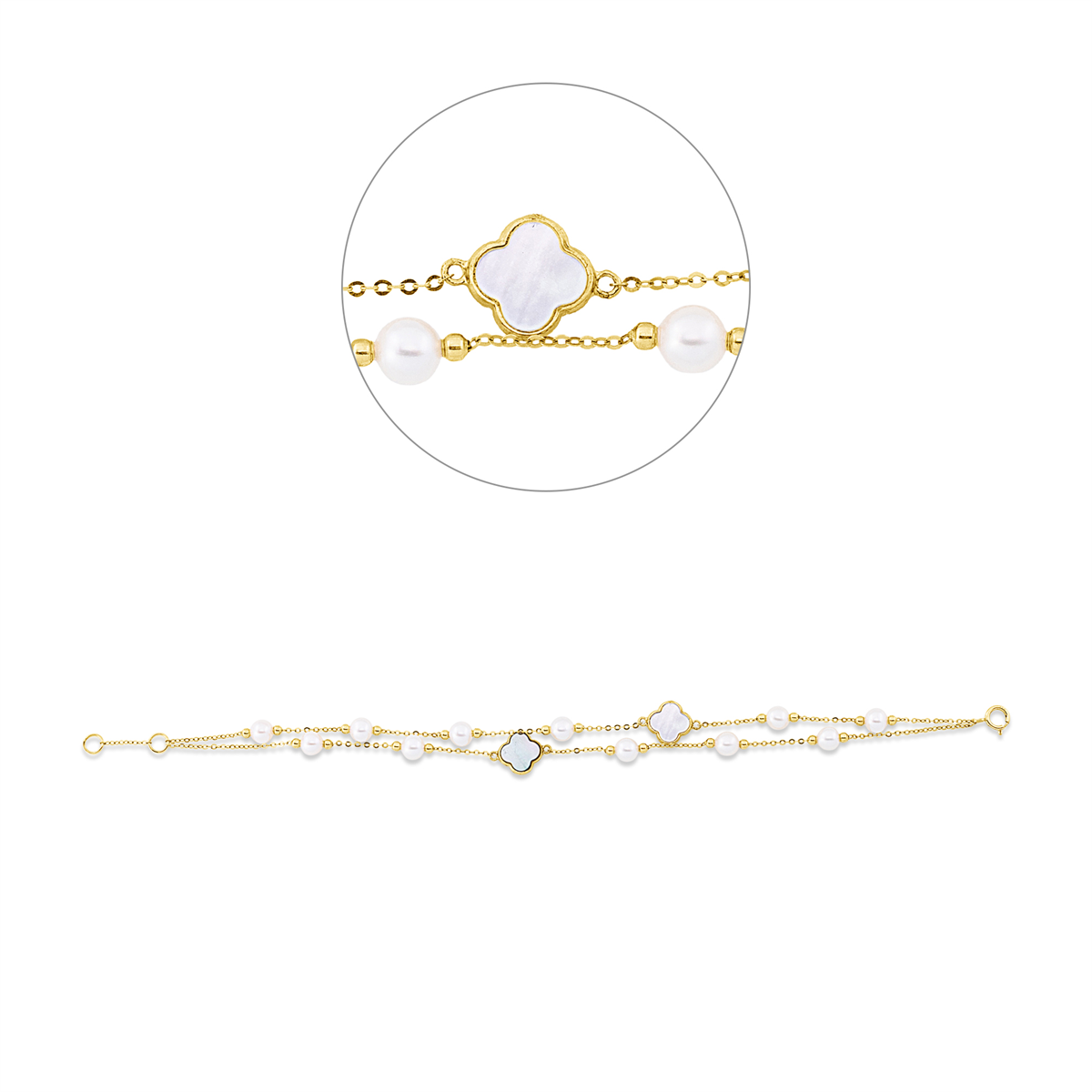 pearl bracelet - 5F865