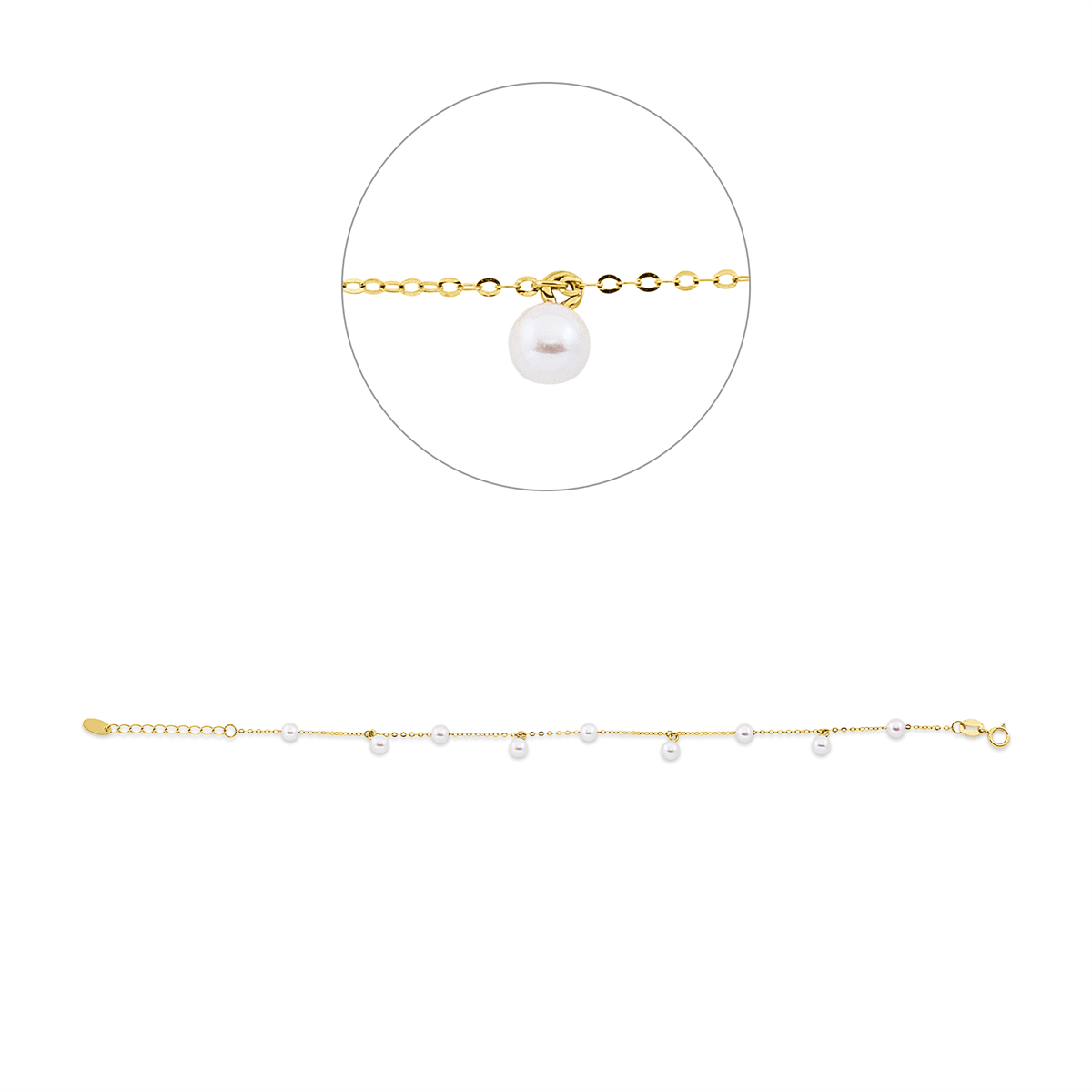 pearl bracelet - 5F895