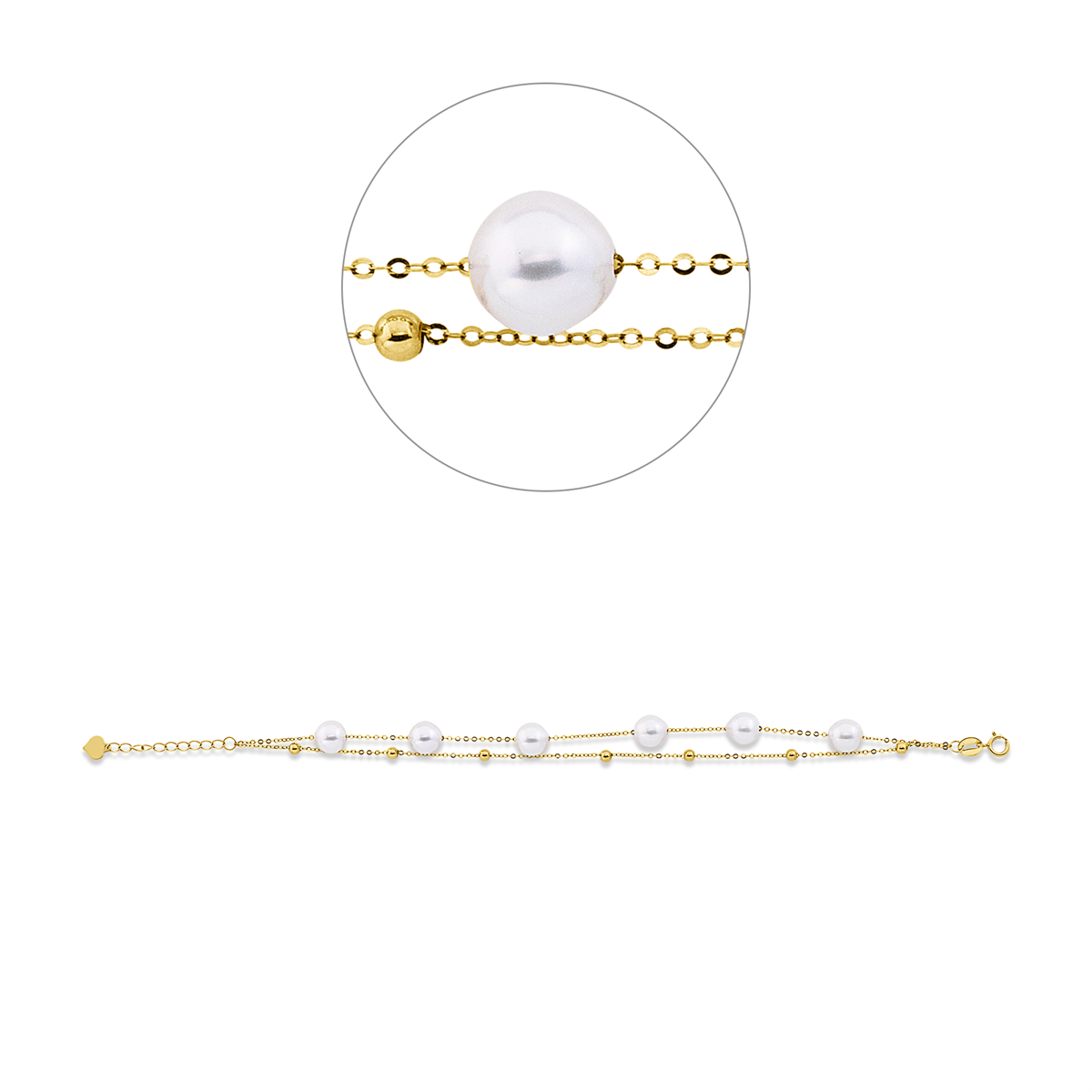 pearl bracelet - 5F910