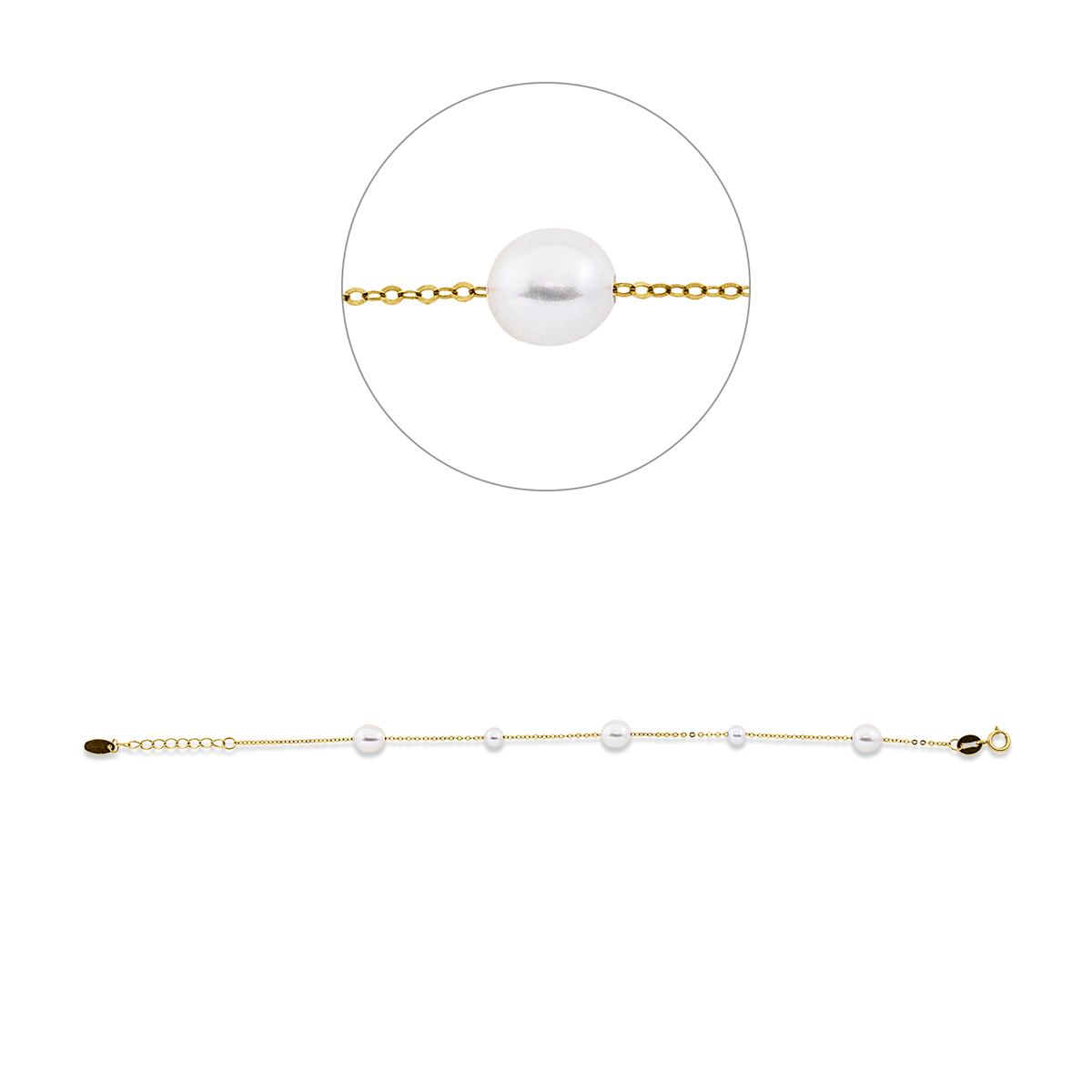 pearl bracelet - 5F916