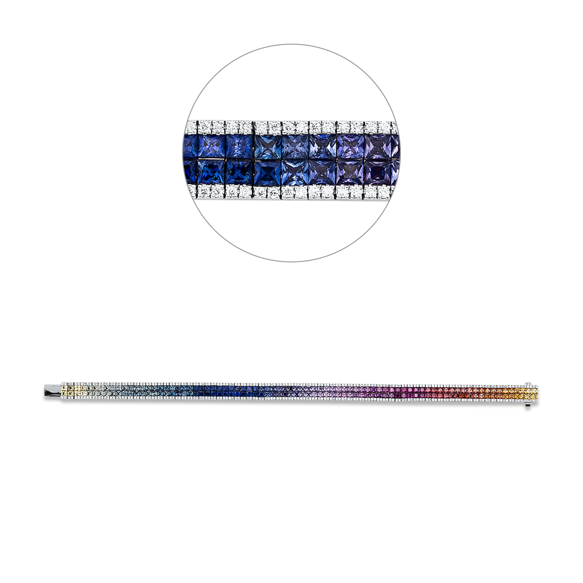 rainbow & multicolor bracelet - 5G100