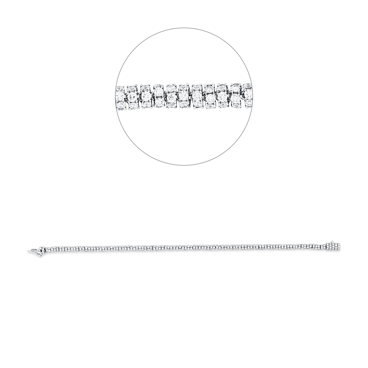 multi-stone bracelet - 5G111