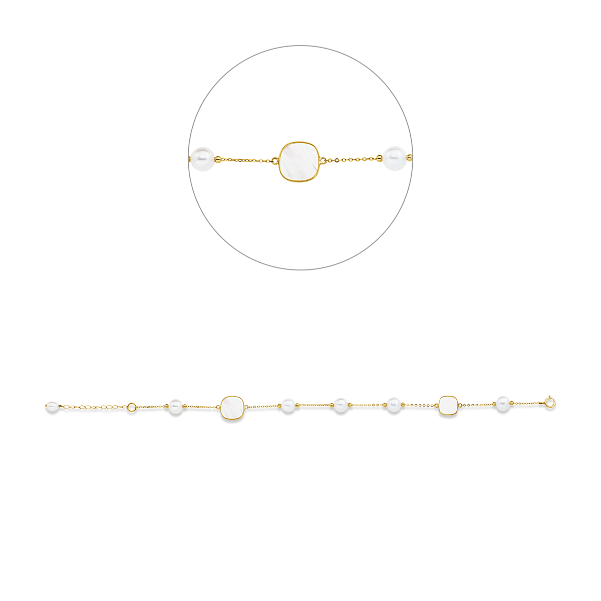 pearl bracelet - 5G451