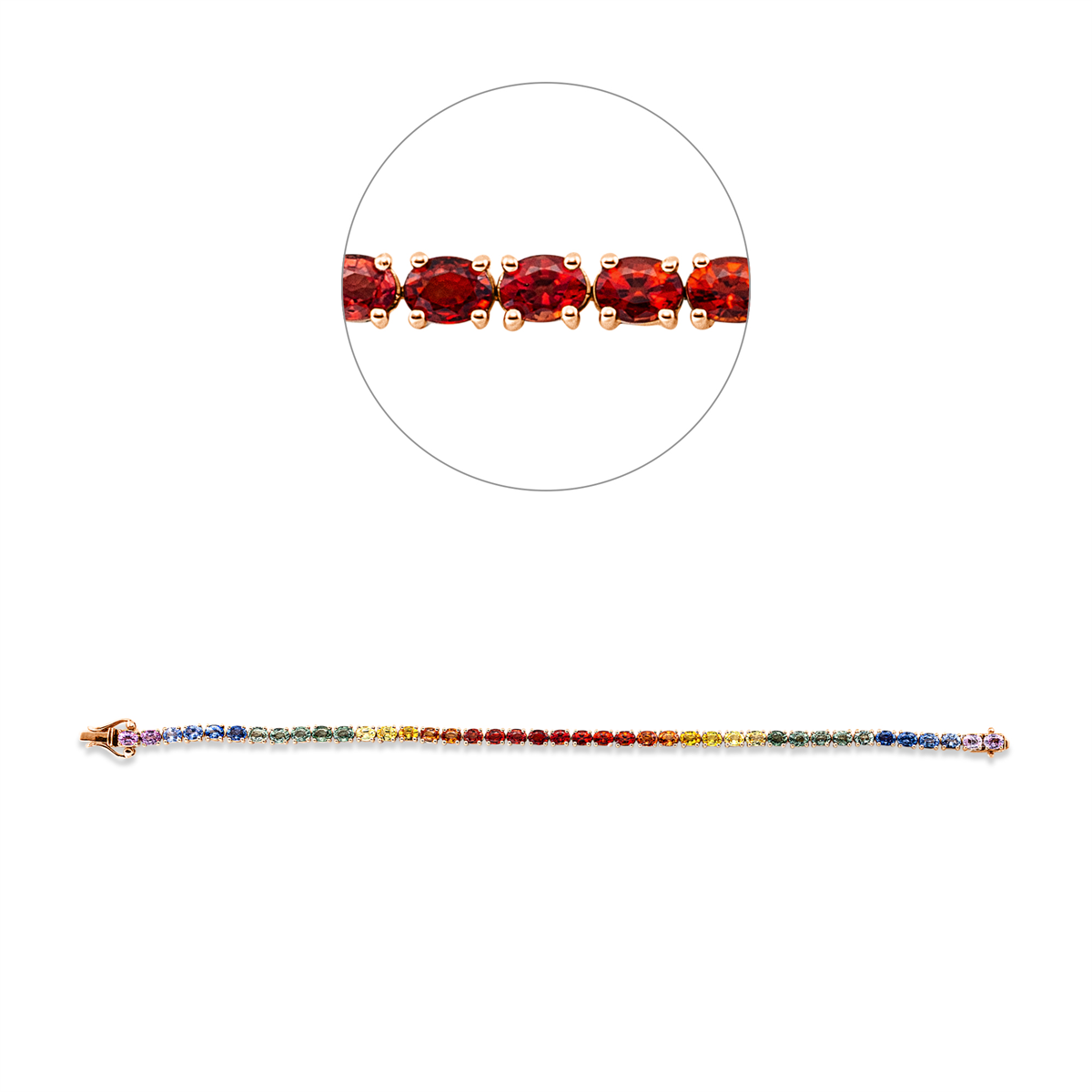 rainbow & multicolor bracelet - 5H014