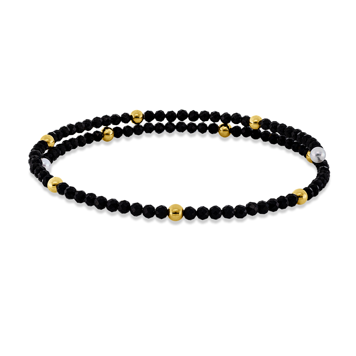 colored stone fashion bangle - 6B552