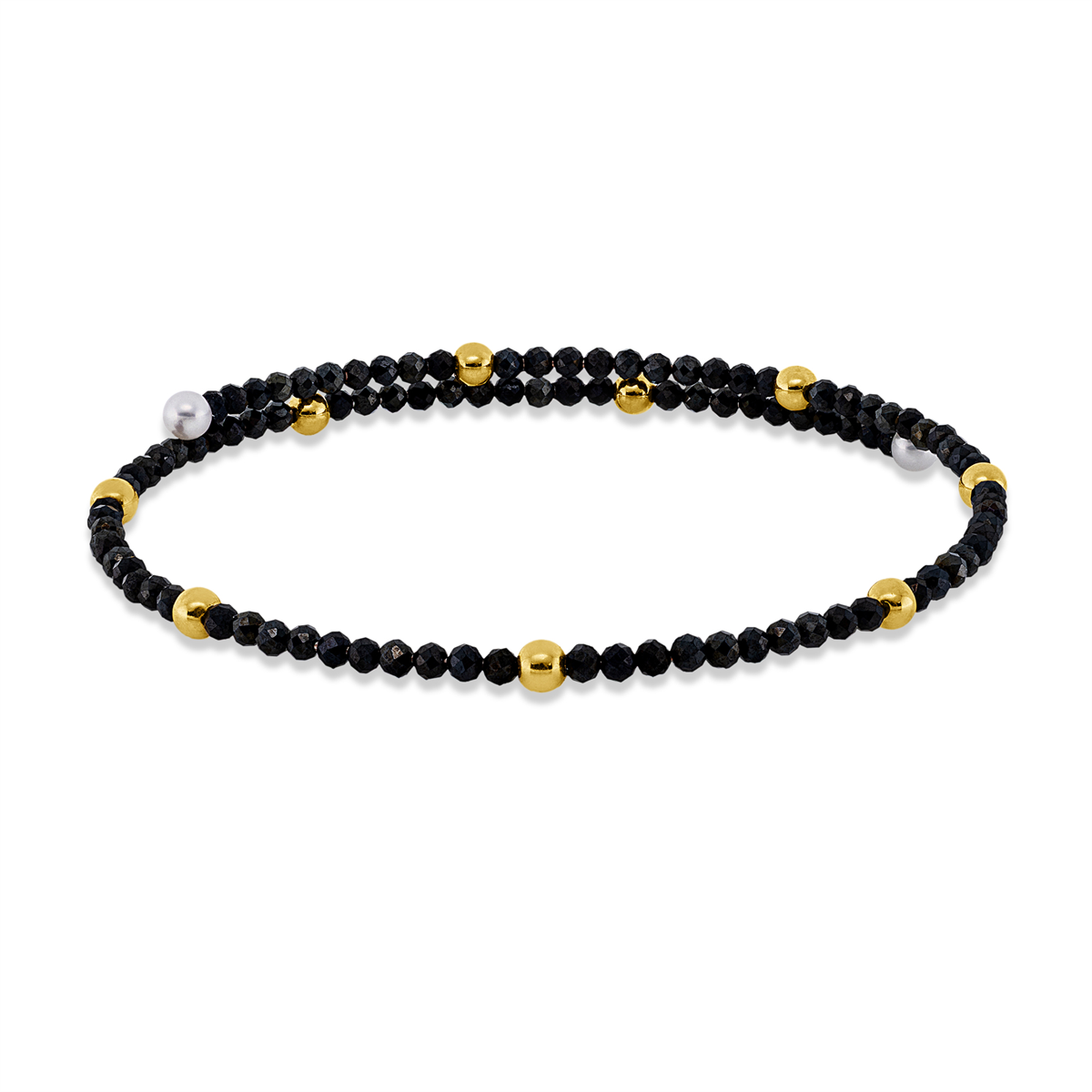 colored stone fashion bangle - 6B553